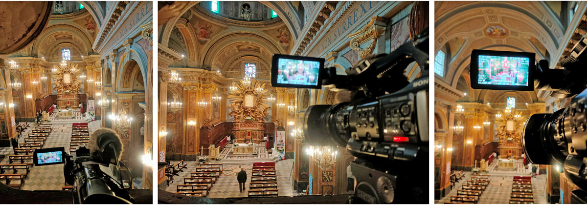 Servizi di streaming video per chiese ed eventi religiosi